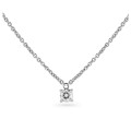 Orphelia® 'Karlien' Dames Witgoud 18K Collier - Zilverkleurig HD-4179