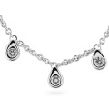 Orphelia® 'Arina' Femmes Or blanc 18C Collier - Argent TR-006/1