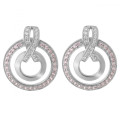 Orphelia® 'Azalea' Damen Sterling Silber Ohrhänger - Silber ZO-7095