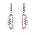 Orphelia Gigi Women's Silver Drop Earrings ZO-7438