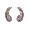 Orphelia Tilou Silver Stud Earrings ZO-7441 #1