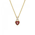 Swarovski® 'Stilla' Women's Gold Plated Metal Pendant - Gold 5648750