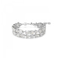 Swarovski® 'Mesmera' Dames Metaal Armband (sieraad) - Zilverkleurig 5669927