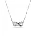 Swarovski® 'Hyperbola' Women's Base Metal Necklace - Silver 5687265