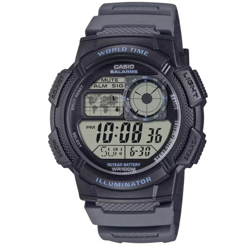 Casio® Digitaal 'Casio collection' Heren Horloge AE-1000W-8AVEF