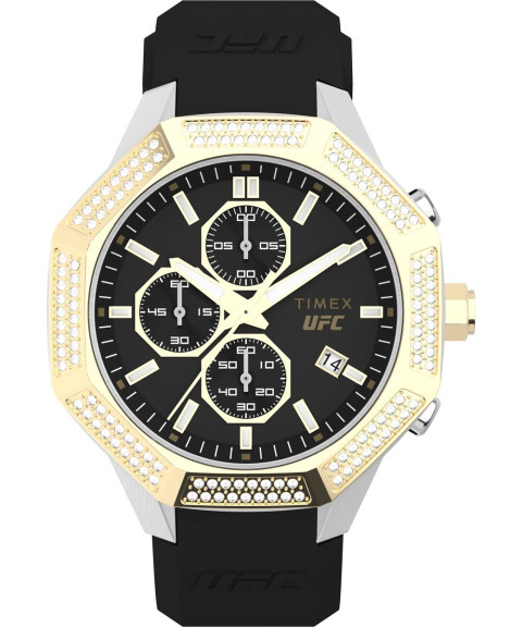 Timex® Chronograph 'Ufc King Chrono' Men's Watch TW2V99200