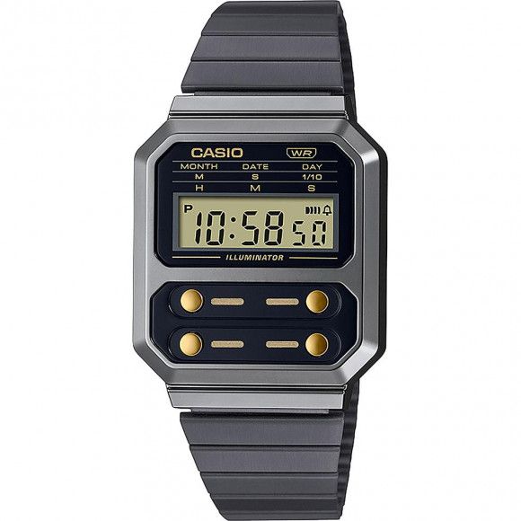 $80 Digital A100WEGG-1A2EF | \'Vintage\' Men\'s Watch Casio®
