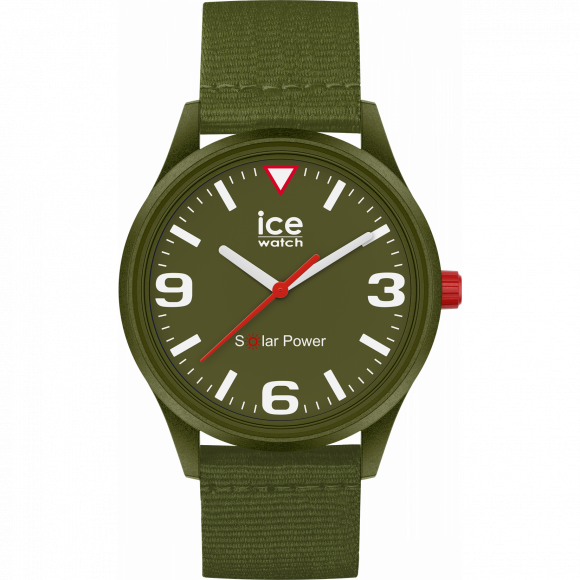 Ice Watch® Analogue 'Ice Solar Power - Khaki Tide' Unisex's Watch (Medium)  020060 | $85