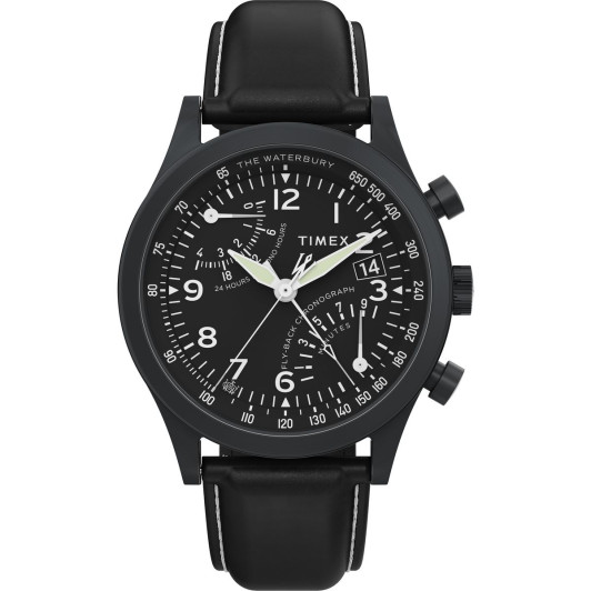 Timex® Chronograaf 'Waterbury traditional fly back' Heren Horloge TW2W48000