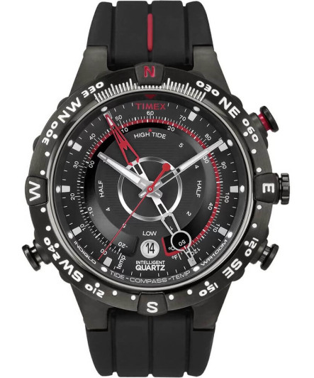 Timex® Analoog 'Tide/temp/compass' Heren Horloge T2N720