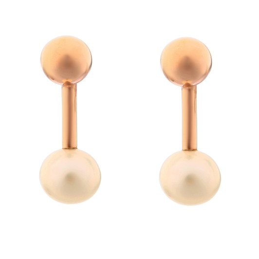 Orphelia® 'Aliena' Femmes Argent Boucle d'oreille - Rosé ZO-7373 RG