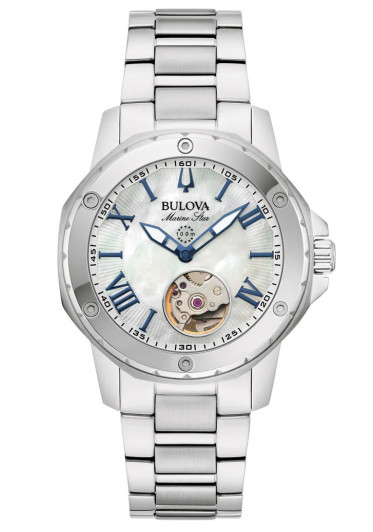 Bulova® Analoog 'Marine star' Dames Horloge 96L326