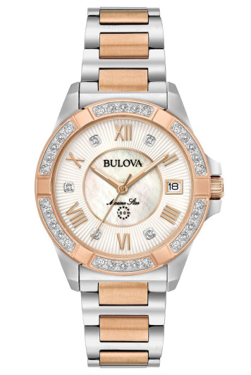 Bulova® Analogue 'Marine Star' Women's Watch 98R234