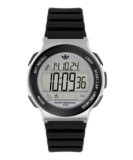 Adidas Originals® Digital 'Expression Three Digital' Unisex's Watch AOFH25507