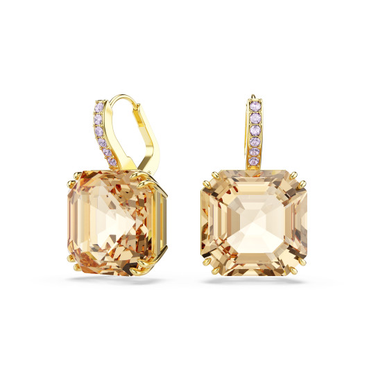 Swarovski® 'Millenia' Women's Gold Plated Metal Drop Earrings - Gold 5725744