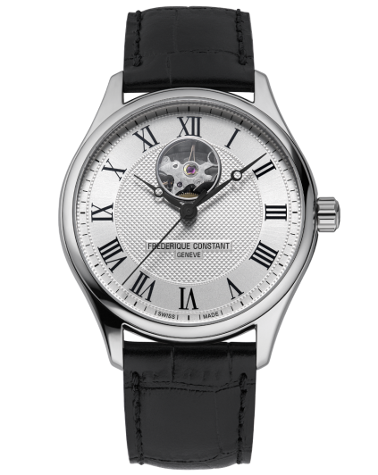 Frederique Constant® Analoog 'Classics heart beat' Heren Horloge FC-310MC5B6