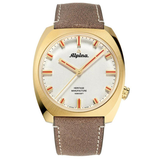 Alpina® Analoog 'Startimer pilot heritage limited edition' Heren Horloge AL-709SR4SH5