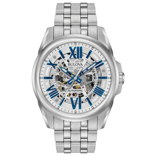 Bulova® Analoog 'Classic automatic' Heren Horloge 96A187