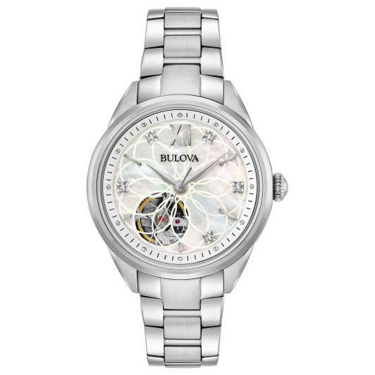 Bulova® Analoog 'Automatic ladies' Dames Horloge 96P181