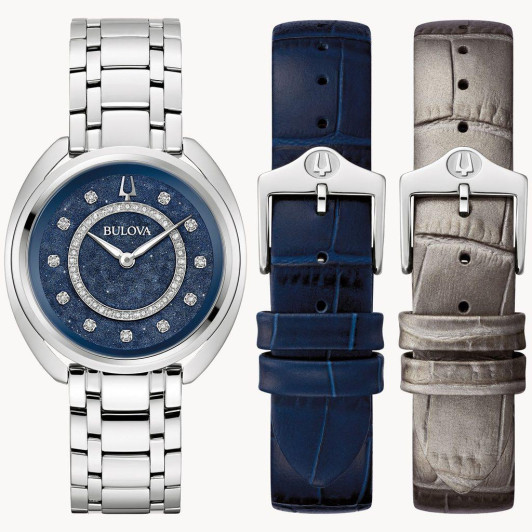Bulova® Analoog 'Duality' Dames Horloge 96X160