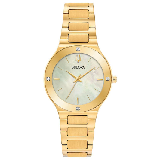 Bulova® Analoog 'Modern' Dames Horloge 97R102