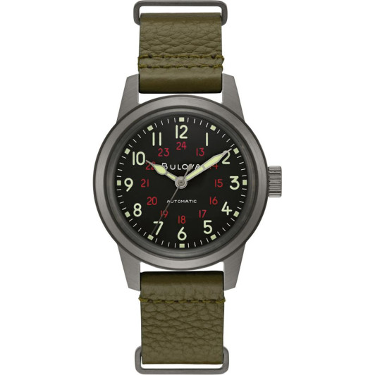Bulova® Analoog 'Hack' Heren Horloge 98A255
