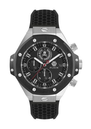 Philipp Plein® Chronograaf 'Plein chrono royal' Heren Horloge PWLFA0225