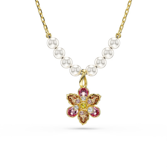 Swarovski® 'Idyllia' Women's Gold Plated Metal Necklace - Gold 5723140