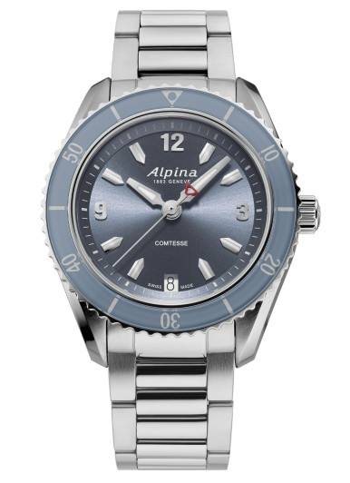 Alpina® Analogue 'Alpiner Comtesse Sport' Women's Watch AL-240LN3C6B