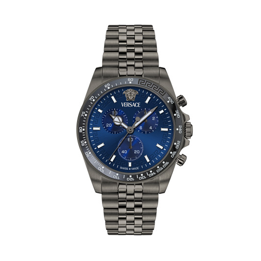 Versace® Chronograph 'Greca Chr Wave' Men's Watch VE0H00625
