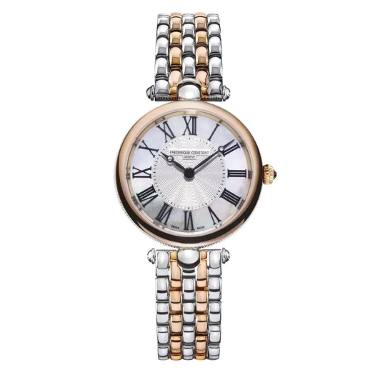 Frederique Constant® Analoog 'Art deco' Dames Horloge FC-200MPW2AR2B