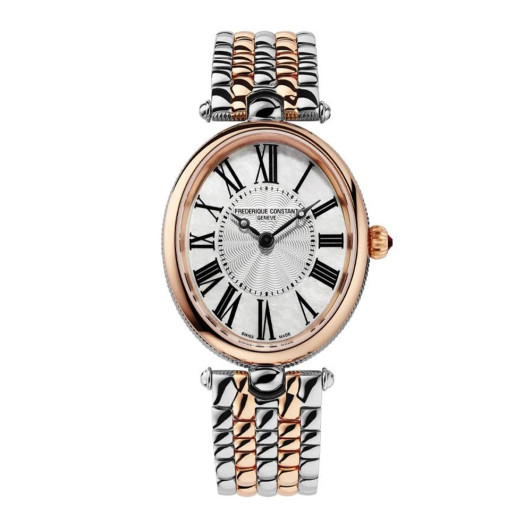 Frederique Constant® Analoog 'Art deco' Dames Horloge FC-200MPW2V2B