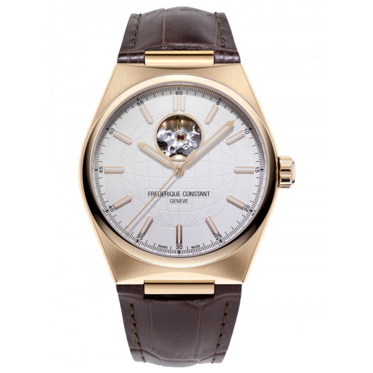 Frederique Constant® Analoog 'Highlife heart beat' Heren Horloge FC-310V4NH4