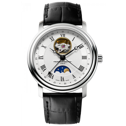 Frederique Constant® Analoog 'Classics heart beat' Heren Horloge FC-335MC4P6