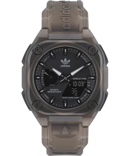 Adidas Originals® Analogue-digital 'City Tech One' Unisex's Watch AOST23059