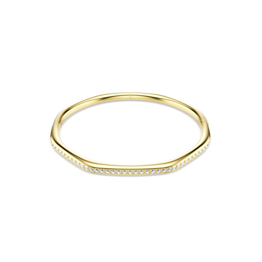 Swarovski® 'Dextera octagon' Dames Verguld Metaal Armband (sieraad) - Goudkleurig 5724582