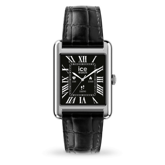 Ice Watch® Digitaal 'Ice smart tk 2.0 - silver - black croco' Unisex Horloge 025380