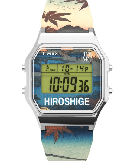 Timex® Digitaal 'The met x hiroshige' Unisex Horloge TW2W25300