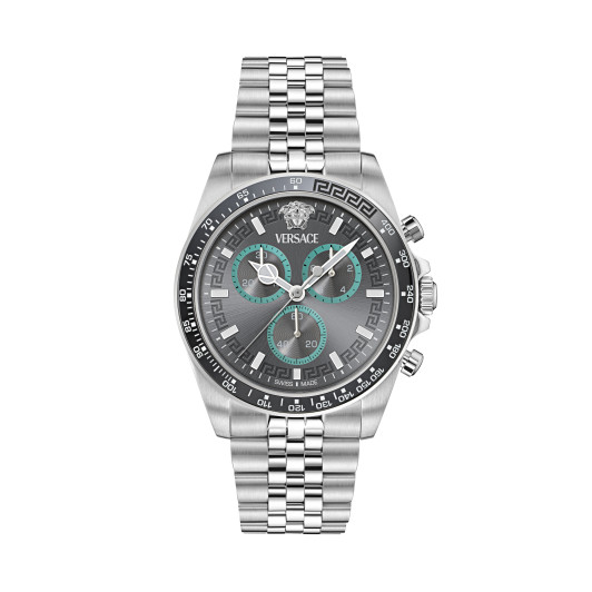 Versace® Chronograph 'Greca Chr Wave' Men's Watch VE0H00325