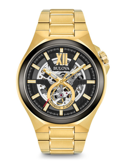 Bulova® Analogue 'Automatic' Men's Watch 98A178
