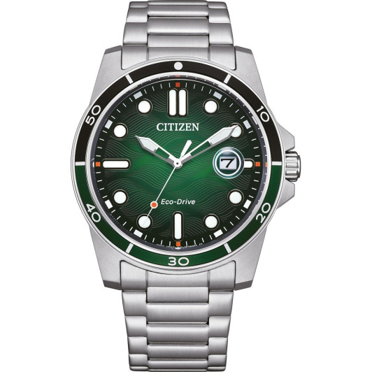 Citizen® Analogique 'Sporty Marine' Hommes Montre AW1811-82X
