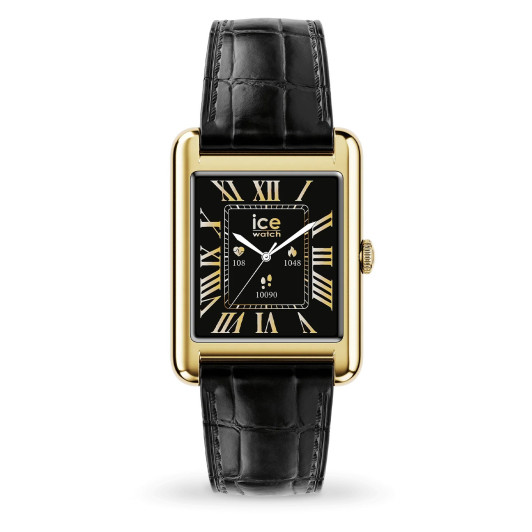Ice Watch® Digitaal 'Ice smart tk 2.0 - gold - black croco' Unisex Horloge 025285