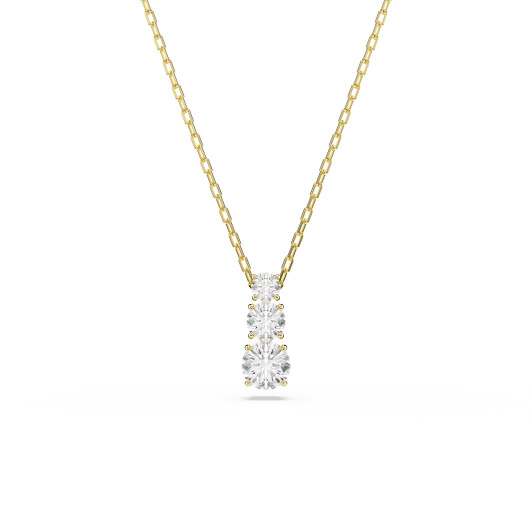 Swarovski® 'Stilla attract' Dames Verguld Metaal Collier - Goudkleurig 5723298