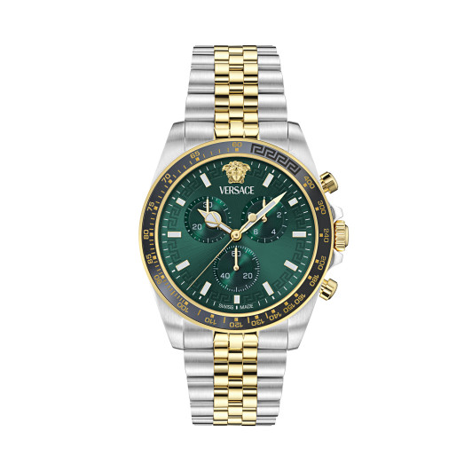 Versace® Chronograph 'Greca Chr Wave' Men's Watch VE0H00425