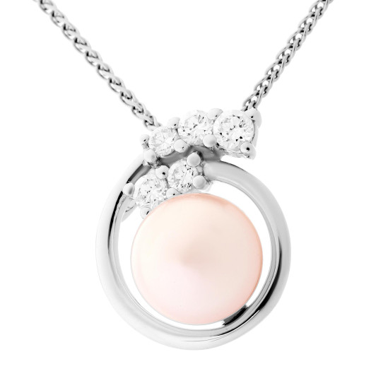 Orphelia® 'Alanna' Femmes Argent Collier avec pendentif - Argent ZH-7117