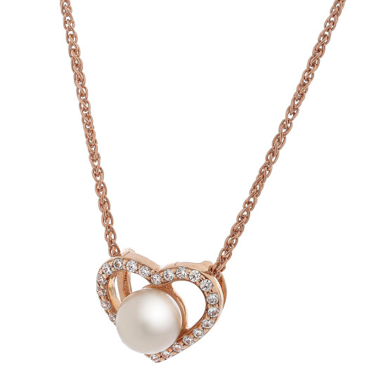 Orphelia® 'Alberte' Femmes Argent Collier avec pendentif - Rosé ZH-7233/RG