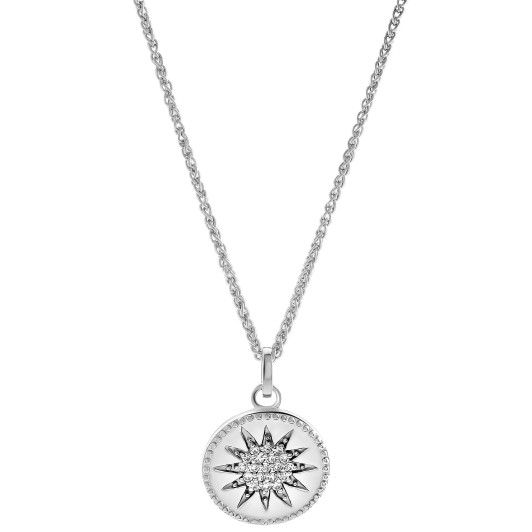 Orphelia® 'Shine' Dames Zilver 925 925 Hanger met Ketting - Zilverkleurig ZH-7576