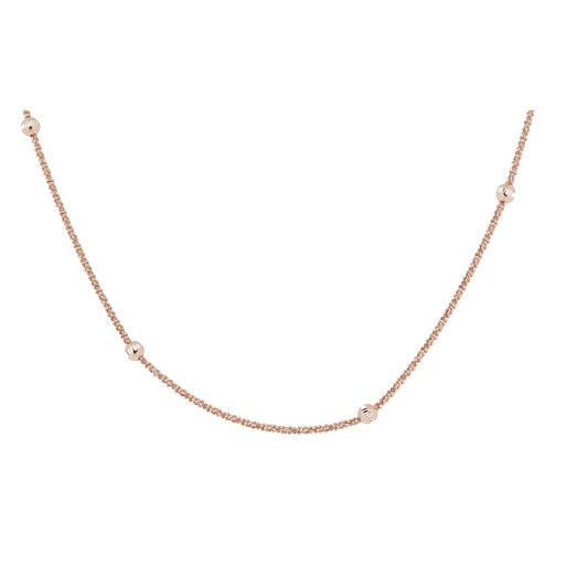 Orphelia® Dames Zilver 925 925 Collier - Zilver/Rosé ZK-7201/RG