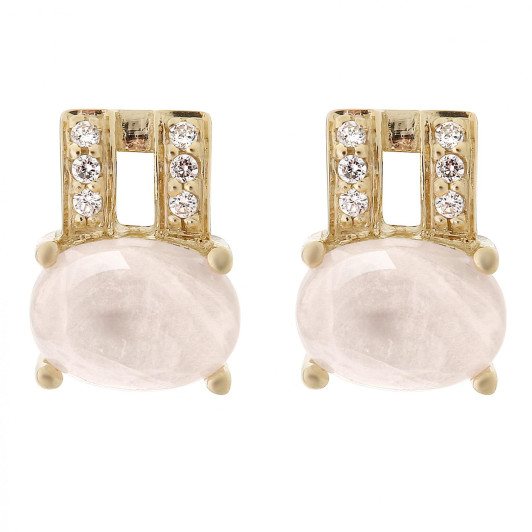 Orphelia® 'Alena' Femmes Argent Puce d'oreille - Or ZO-7122/G