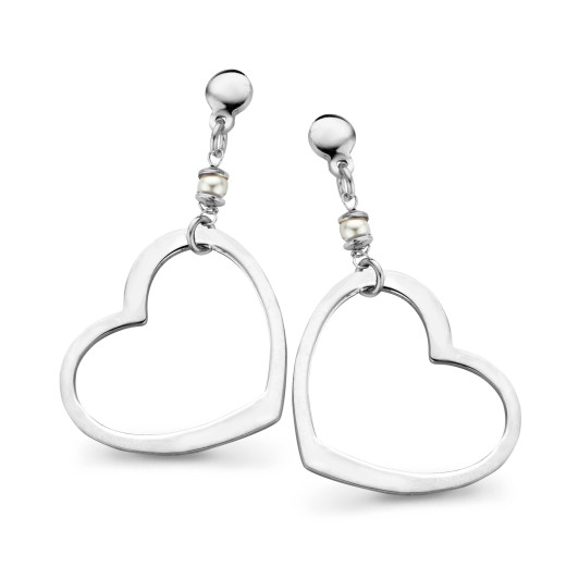 Orphelia® 'Laguna' Dames Zilver 925 925 Oorhangers - Zilverkleurig ZO-7183